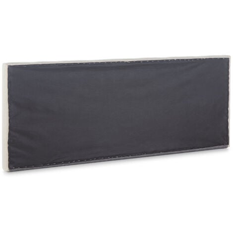 Cabecero tapizado NAIROBI 140x60 cm de Lino Natural. para Cama 135 cm. Acolchado con Espuma. 8 cm de Grosor. Incluye herrajes para Colgar