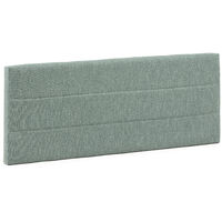 Incluye herrajes para Colgar para Cama 135 Acolchado con Espuma 8 cm de Grosor Bordado Horizontal Cabecero tapizado Miconos 140x60 cm Color Verde
