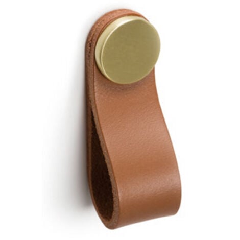 Pendant en cuir texi - Décor : Marron clair - ITAR
