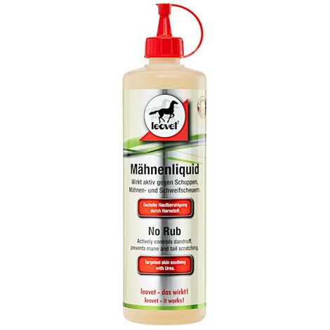Liquide pour crinière Leovet 500 ml contre les pellicules, le frottement de la crinière et de la queue
