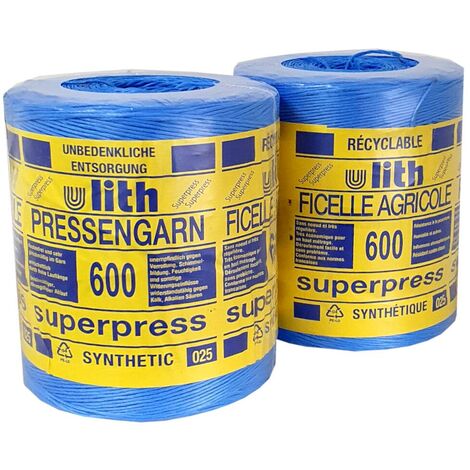 Fil de presse Superpress 10 kg synthétique 750m/kg bleu (1/2)