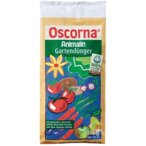 Oscorna Animalin engrais de jardin 20 kg universel naturel bio fleurs légumes fruits
