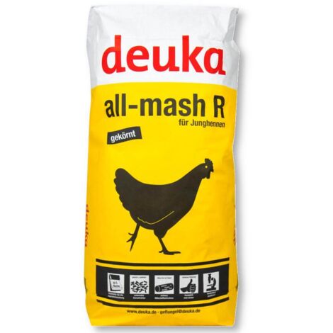 Deuka All-Mash R Korn 25 kg o.Cocc aliment pour poussins matures, poussins, élevage, aliment, volailles