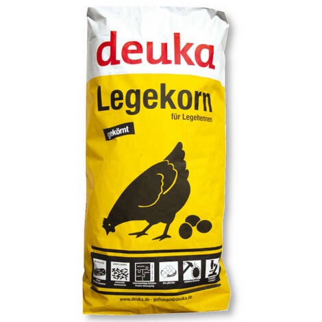 Farine de ponte Deuka granulée 25 kg aliment pour poulets Aliment pour volaille Ponte Grains Poules Aliment