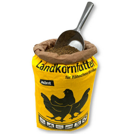 Deuka Hähnchen Mastfutter Landkornmast 25 kg aliment d’engraissement pour poulets, aliment pour volaille, aliment pour poules