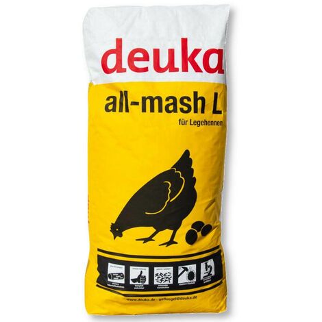 Deuka NG All Mash L 25 kg aliment pour poules, aliment pour volailles, farine de ponte, graines