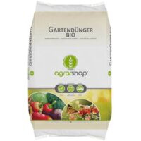 Agrarshop – Engrais de jardin BIO 25 kg – Spécial légumes et plantes vivaces – Action rapide – Fertilisation naturelle et durable
