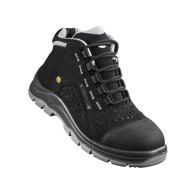 Lotto Scarpa Antinfortunistica Jump 700 S3 SRC ALL BLACK/ASPHALT 43