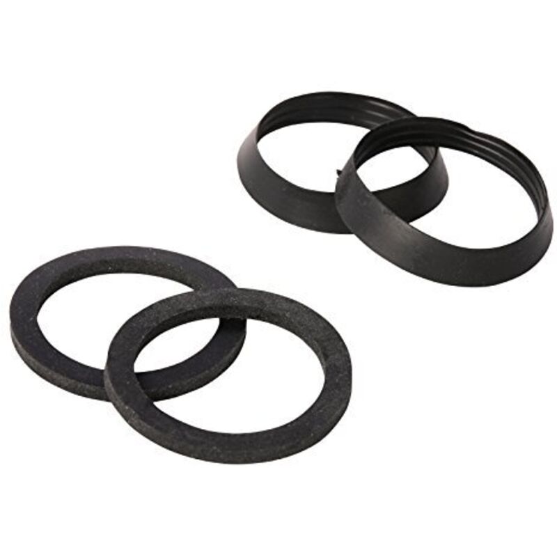 Set 9 Guarnizioni Per Lavabo HAFRILY - Per Sifone 40 Mm In Gel Di Silice - 6 Piatte, 2 Cuneo, 1 Sifone - Ricambi Cucina/Bagno