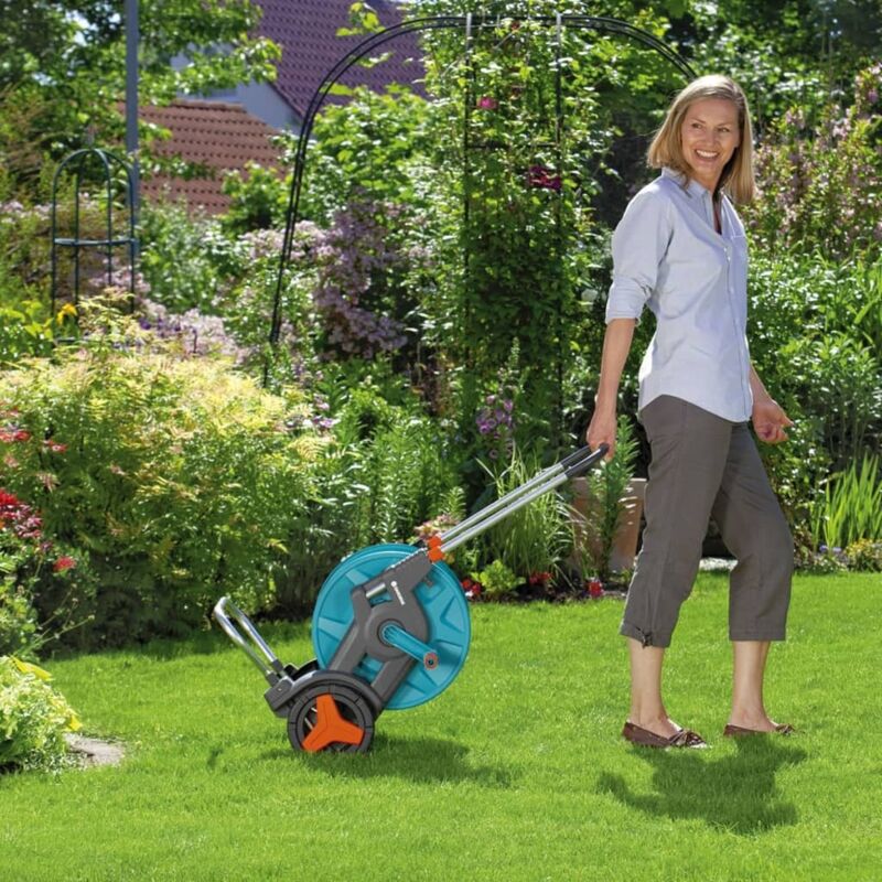 GARDENA Carrello Avvolgitubo Classic 60 TS Blu 8000-20 | Leroy Merlin