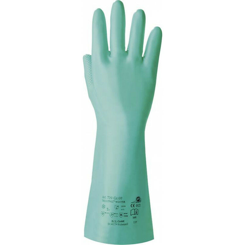 GUANTI NITRILE S/POLVERE TG.XL NERO PZ.100 ART.R78