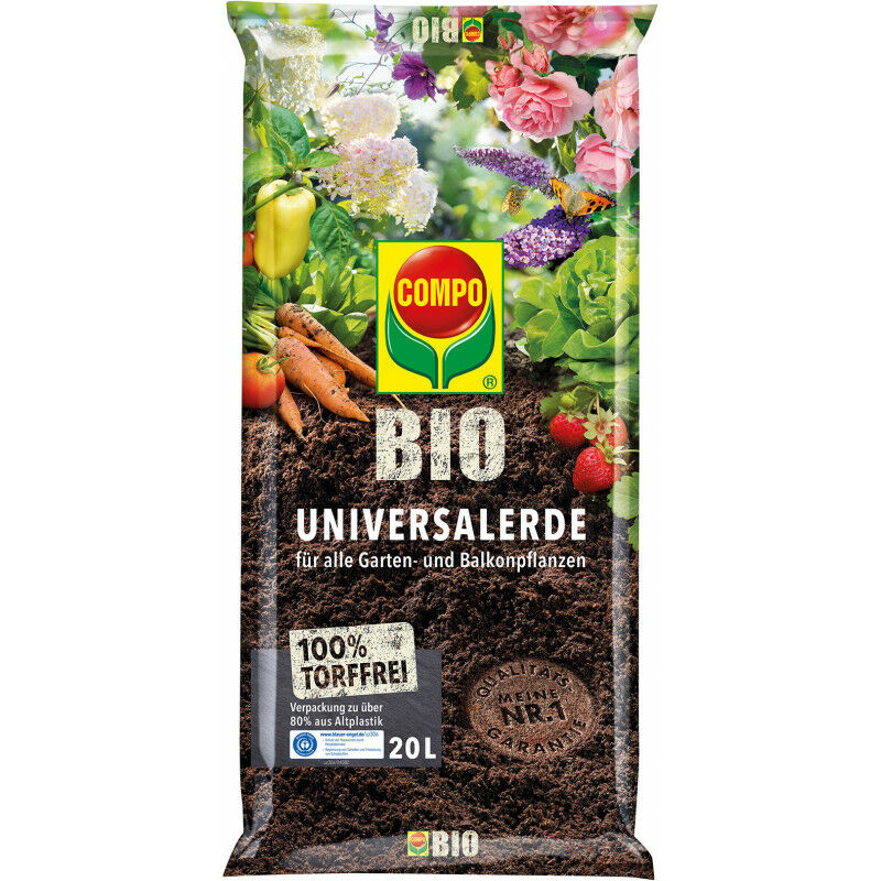 Terriccio Universale per fiori e piante 20Lt Terra Biologica