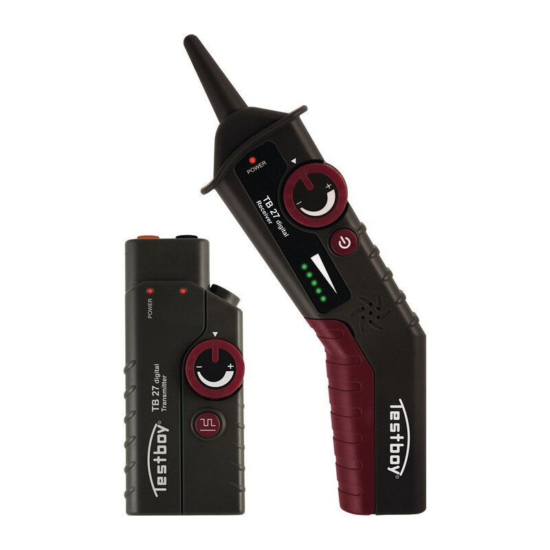 Cercafili Testboy 27 Digitale - Per Elettricisti, Rileva Cavi Fino A 400V, Con Accessori - Foto 9