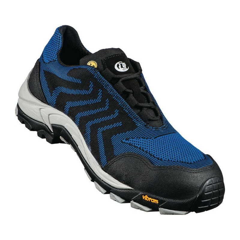 Scarpa antinfortunistica Flash blue taglia 44 blu/nero tessuto S1 ESD  EN20345 STABILUS