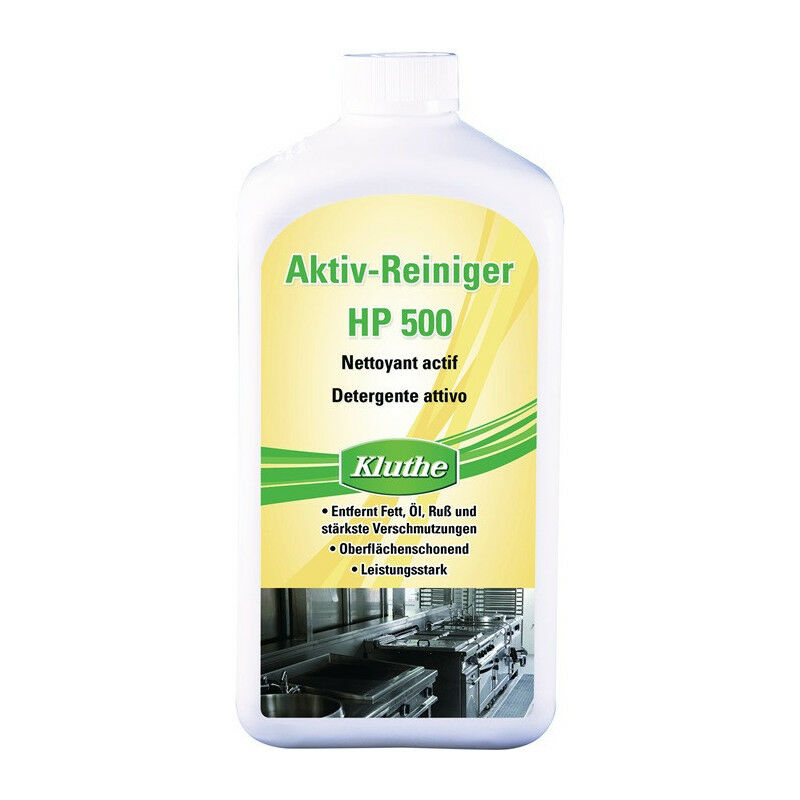 Detergente attivo HP 500 Flacone concentrato da 1 l KLUTHE (Per 6)