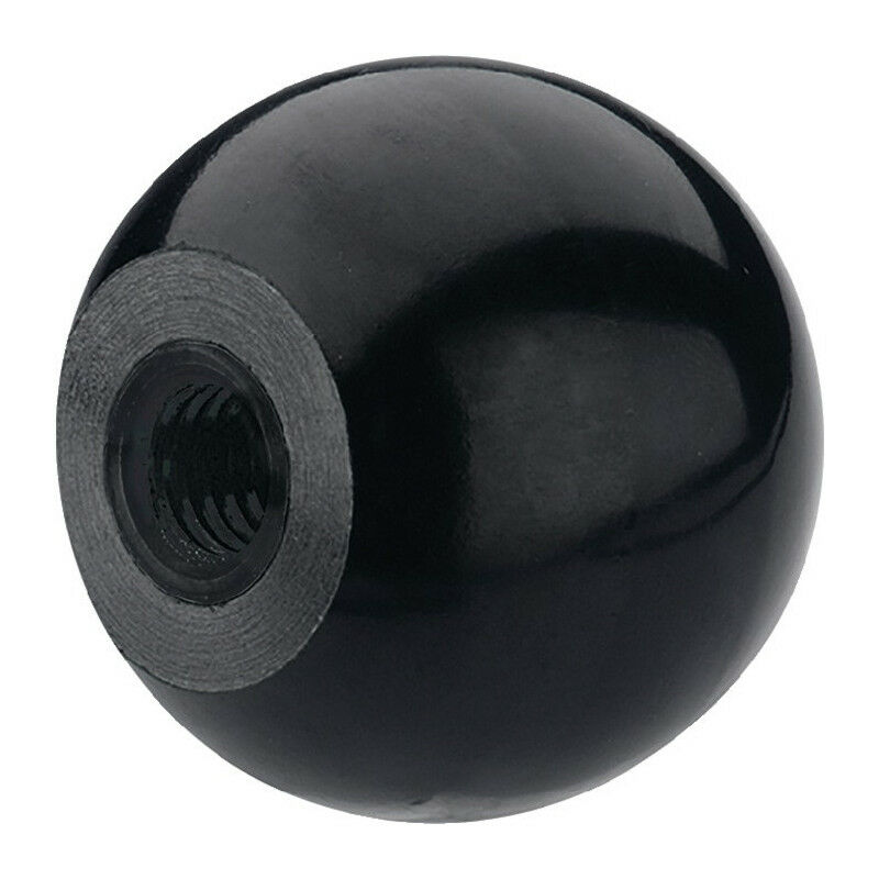 Pomello a sfera DIN319 d1 20mm d2 M 5mm d4 12mm Ganter (Per 25)