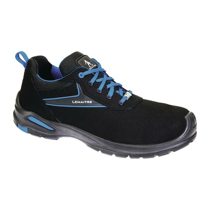 Scarpa antinfortunistica Paul Taglia 46 nero/blu S3 SRC ESD EN20345  Microfibra LEMAITRE