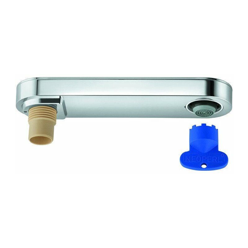 Set Miscelatore A Incasso A 3 Vie Per Vasca Doccia Su Piastra Rettangolare Ottone Cromato Serie Chrono 85830897 - Foto 3