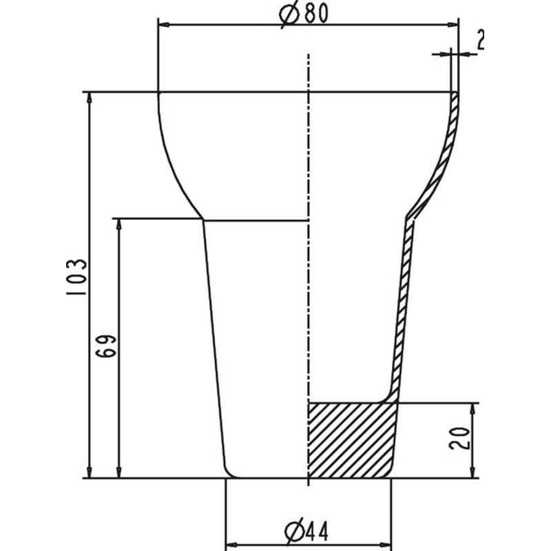 Teiera T42 Accessori Boccale Di Ricambio Cloer 0720 Per