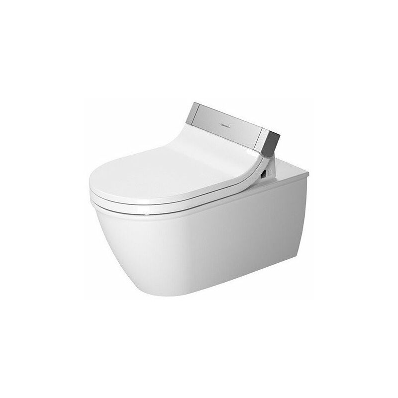 Duravit ME BY STARCK set vaso sospeso Rimless® senza brida P.57 cm