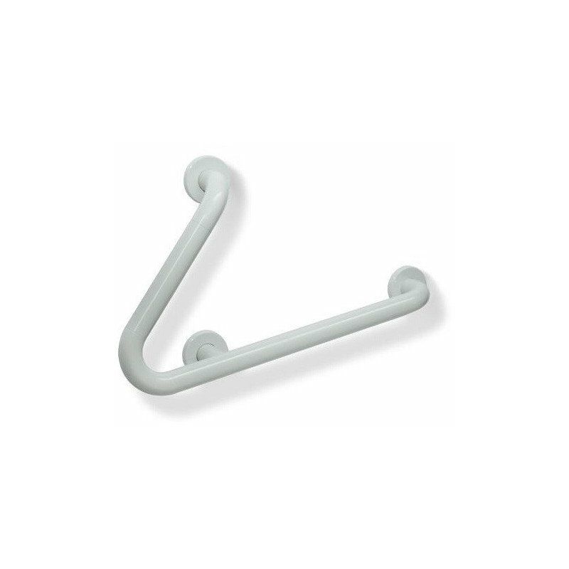 Supporto tubo appendiabiti L 5.5 x H 5.5 x P 2 cmbianco