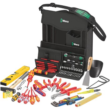 Wera 05134025001 Kit di attrezzi neri per elettricisti