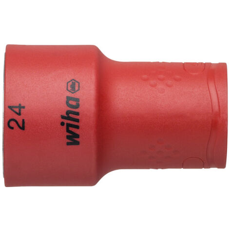 Wiha Inserto per chiave a tubo, isolato Esagono esterno 1/2" 24.0 mm (43085)