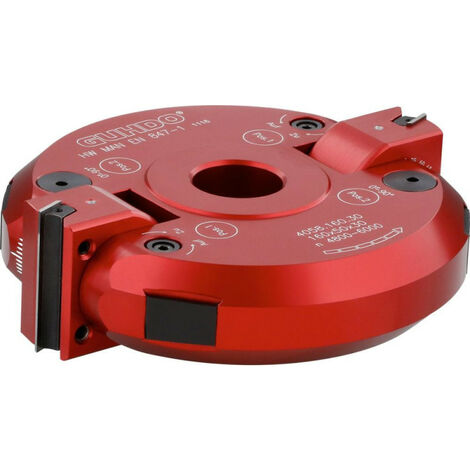 Testa A Smussare Regolabile CMT 694.017.35 - D=160x50x35 Mm | Angolo ±90° Per Lavorazioni Di Precisione - Foto 5