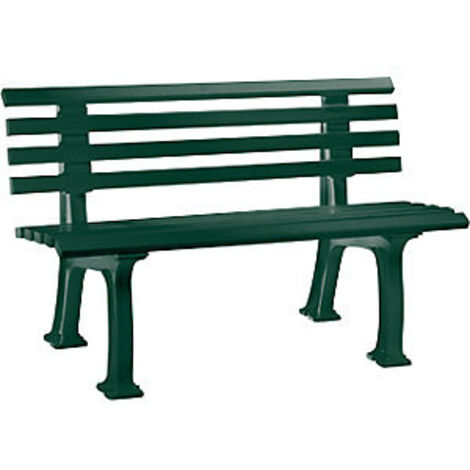 Blome Panchina per parco in plastica con 9 doghe larghezza (1/3)