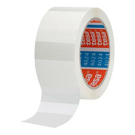 Tesapack White Adesive Tape 4024 66MX50mm (di 6) (1/3)