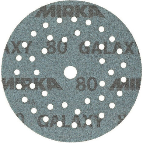 Disco abrasivo GALAXY Grip Multifit 125 mm K.80 f.HO/metallo/lacca/co. (Per 50)