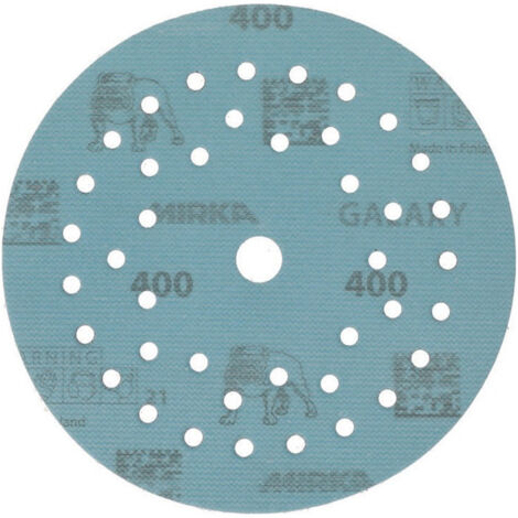 Disco abrasivo adesivo GALAXY Grip Multifit 125mm K.400 f.HO/metallo/lacca/co. (Per 50)