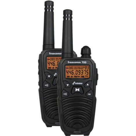 Talkie walkie stabo freecomm 700 8 canali indossati 10 km
