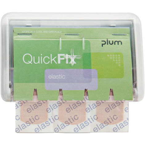 PLUM  QuickFix 5531 Dispenser cerotti (L x A) 130 mm x 85 mm con suppporto a parete