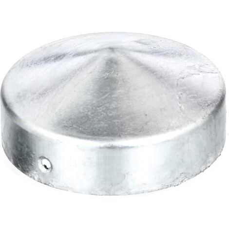Chapeau de poteau D.80mm forme ronde plate TZN GAH (Par 10)