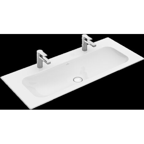 V&B Schrankwaschtisch FINION ohne Überlauf 1200x500mm stone white C+ (1/5)