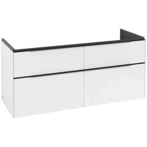 Villeroy & Boch Subway 3.0 armoire sous lavabo, 4 tiroirs, (1/2)