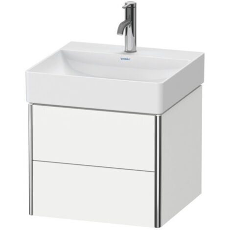 Duravit XSquare meuble sous-lavabo mural 48,4x46,0 cm, 2 tiroirs, (1/3)