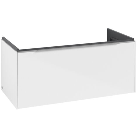 V&B Waschtischunterschrank SUBWAY 3.0 973x429x478mm f SWT Gri Alu glänz. Br w (1/2)