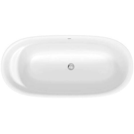 Duravit Cape Cod Baignoire en pose libre, dosseret incliné, (1/3)