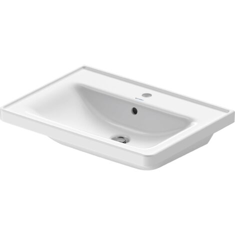 Duravit D-Neo lavabo, 650x480mm, 1 trou pour robinet, avec (1/5)