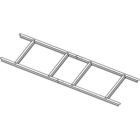 Fundament verzinkt zu Gerätehaus m.Satteldach 194 x 110 x 200 cmSTRECKE (1/2)