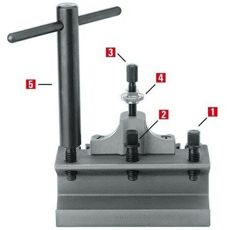 Vite Quattro Lato Per Supporto Di Attrezzo A Presa Rapida M11X1,6 (1/2)