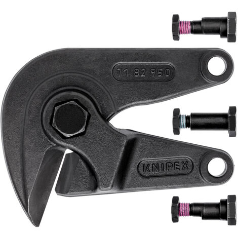 KNIPEX 71 89 950 Testa di ricambio per 71 82 950 completa di viti