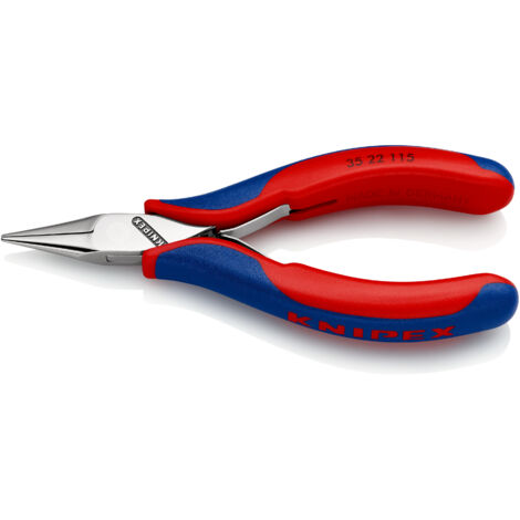 KNIPEX 35 22 115 Pinza speciale per elettronica con cerniera passante con manici multicomponente 115 mm