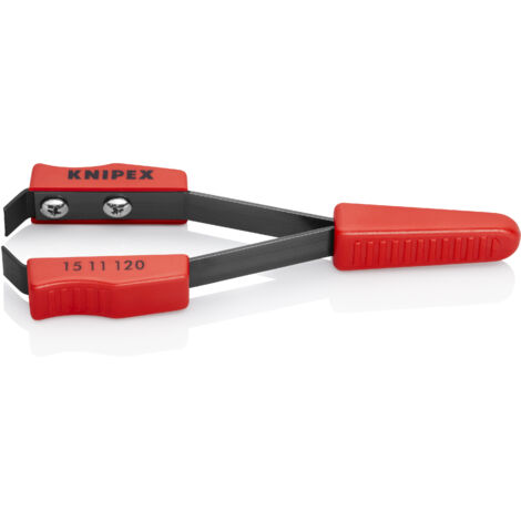 KNIPEX 15 11 120 Pinzetta per rimuovere la vernice rivestiti in resina sintetica 120 mm