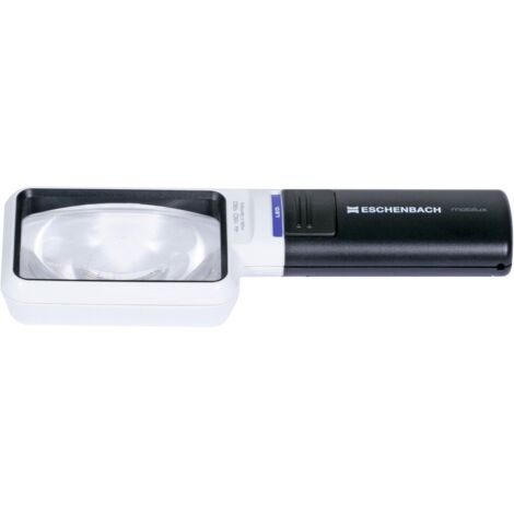 Illuminante Lente Mobilux Led Ingrandimento: 4 Volte, La Dimensione Della Lente 75 X 50 Mm