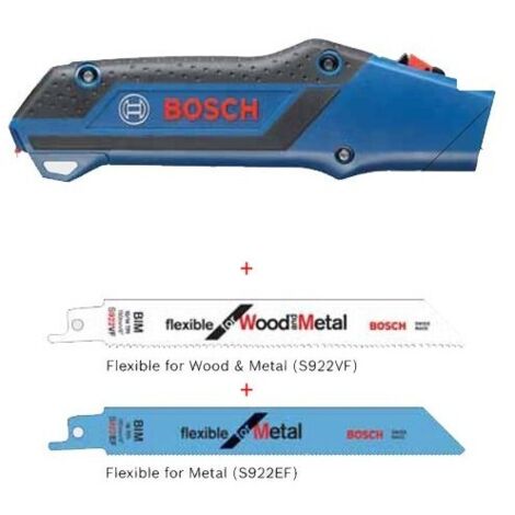Bosch Utensili - Manico della sega, comprese le lame della sega 2608000495