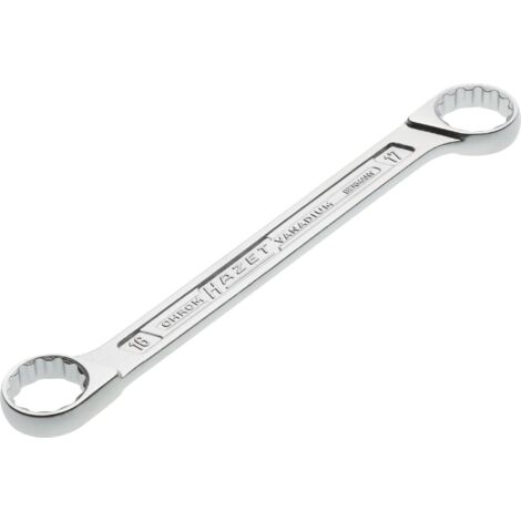 Chiave a doppio anello 610N-16X17 ∙ Profilo trazione con doppio esagono esterno ∙ AC 16 x 17 mm (1/4)