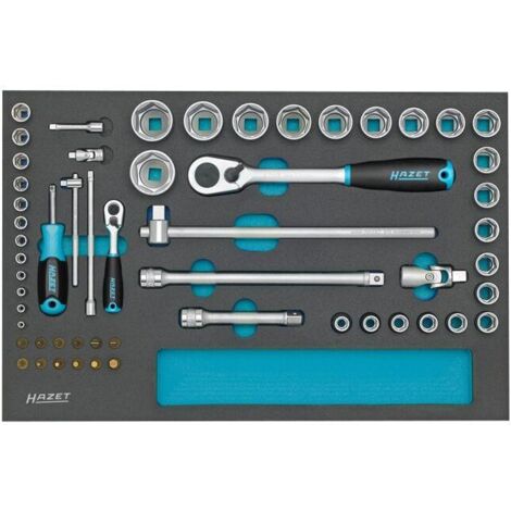 Assortimento Di Strumenti Per La Pulizia 163- 57/56 Chiave A Cricchetto Hazet (1/4)
